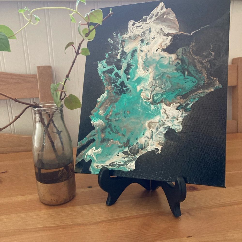 New Original Signed Artwork Acrylic on Canvas - Picture 6 of 6